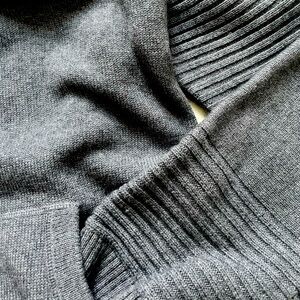 CANDY & CAVIAR Wool Hoodie Sweater XL NWOT